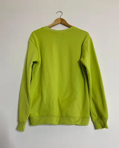 Lonely Ghost BNWOT  Lime Green Crewneck