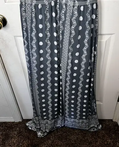 Lapagee 3X Short Sleeve Geometric Pattern Maxi Dress Fall Casual Travel EUC Multiple