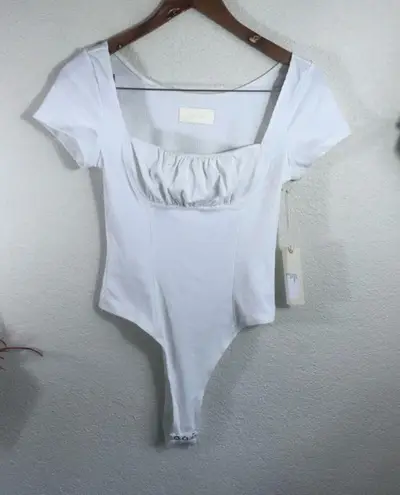 Capulet NWT  Roberta white short sleeve bodysuit