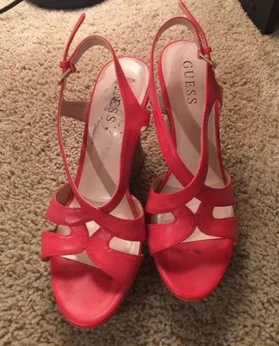 Guess {} Wedges WORN ONCE