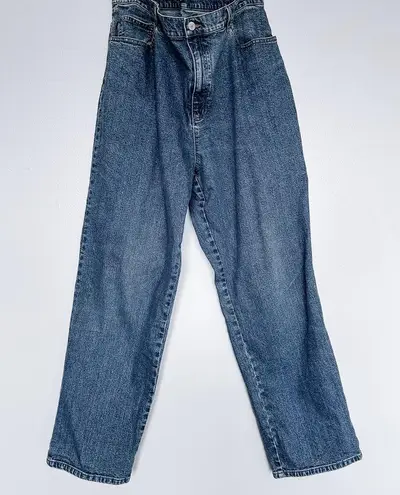 Ralph Lauren  Medium Wash Denim Straight Leg Jeans Size 14W