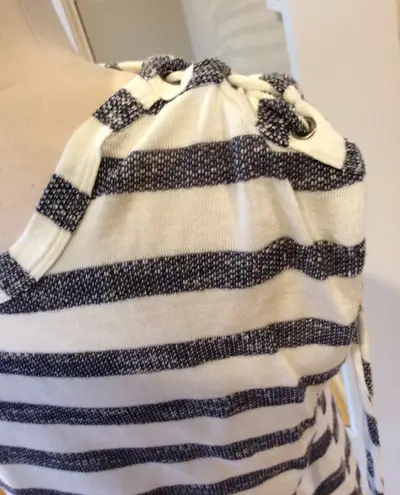 12PM by Mon Ami Top Womens Small Shirt Striped