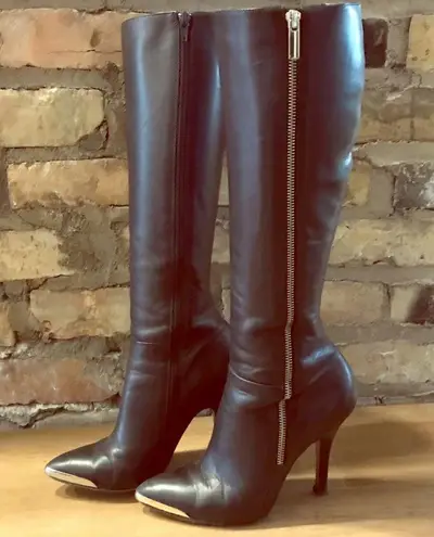 Saks 5th Avenue New Sak’s Fifth Avenue Leather Boots - Image 5