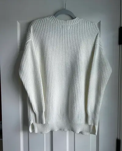 Aeropostale White Knit Cardigan