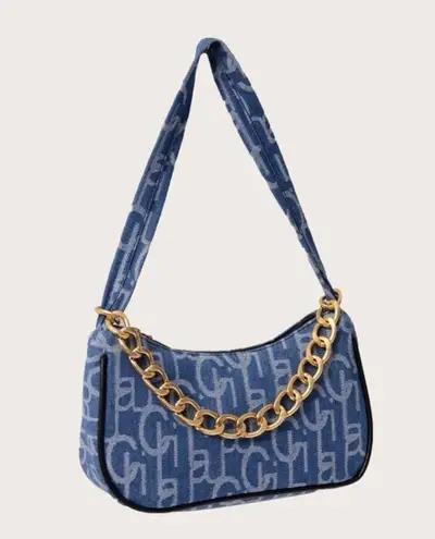 Jean Y2k Handbag Blue