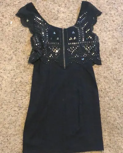 American Eagle Grey Sequined  Dress