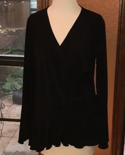 MKM Designs Peplum w/flared sleeves