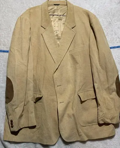 Vintage Winston Hill Taylored for Johnstons of Wichita Kansas Suit Jacket Size54 Brown Size undefined