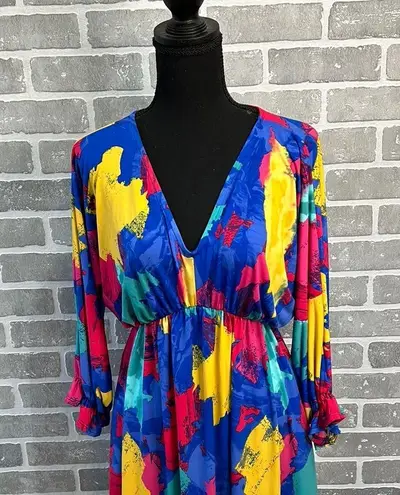 White Birch | Colorful Women's Dress | Size Small | Pockets | NEW