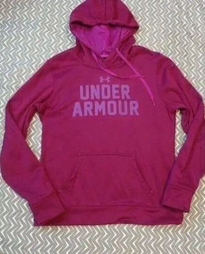 Under Armour  women's M semi-fitted purple sweatshirt