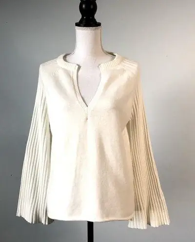 Rag Poets | Cream Misty Bell Sleeve Sweater