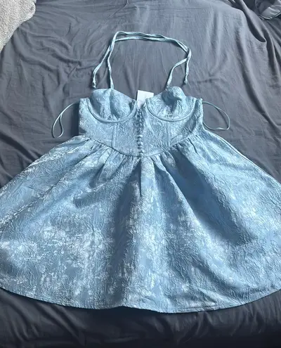 Sky to Moon Light Blue Dress