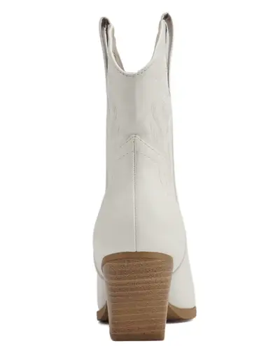 Soda White Cowboy Boot
