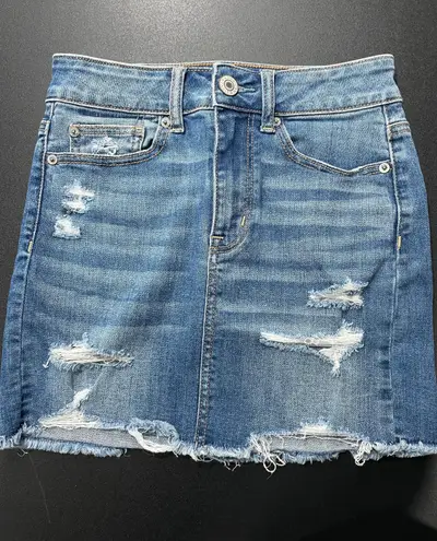 American Eagle Outfitters Distressed Skirt