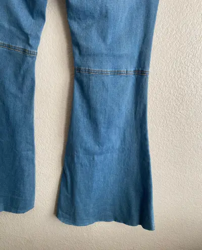 Max jeans 🆕 Super Flared Light Blue Bell Bottoms 11🆕