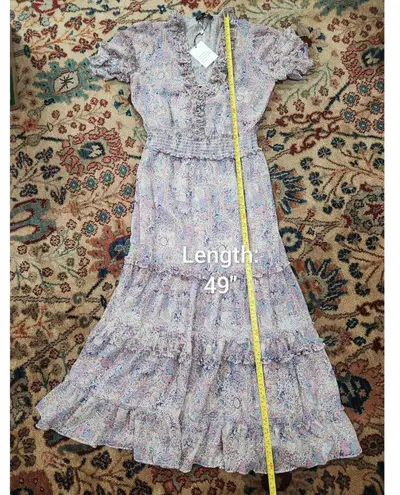 Generation Love Fleur Mosaic Maxi Dress - Mosaic Paisley Size XS. $385 B29