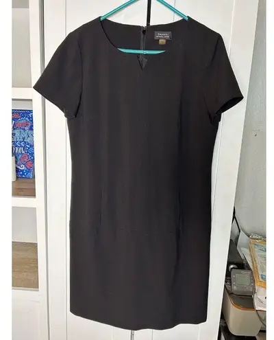 TAHARI Arthur S. Levine Women’s Bi Stretch LBD Shift Dress Size 8 Black