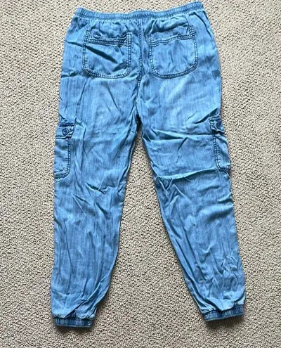 Velvet Heart Light Blue Cargo Jogger Pants