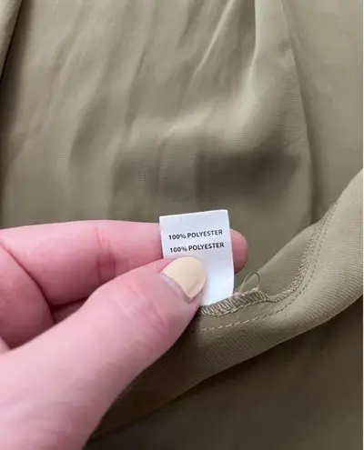 Ramy Brook Laney Satin Midi Dress Soft Green 8