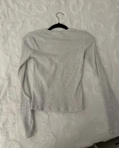 Aritzia  Long Sleeve Top Ribbed
