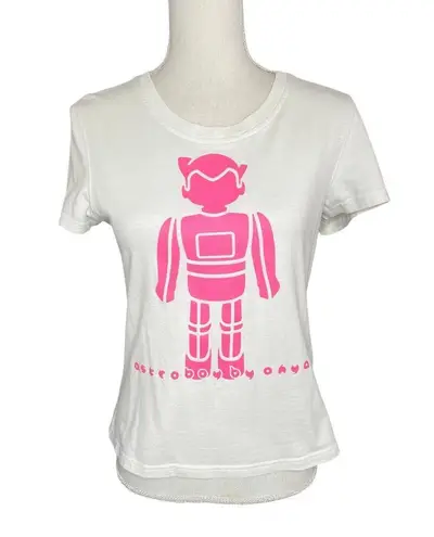 Astroboy by ohya pink & white Crewneck T