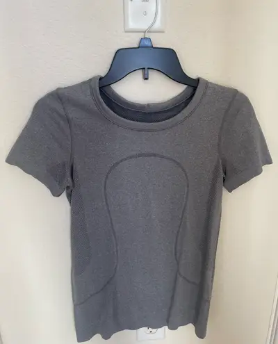 Lululemon Gray Swiftly Tech Short Sleeve