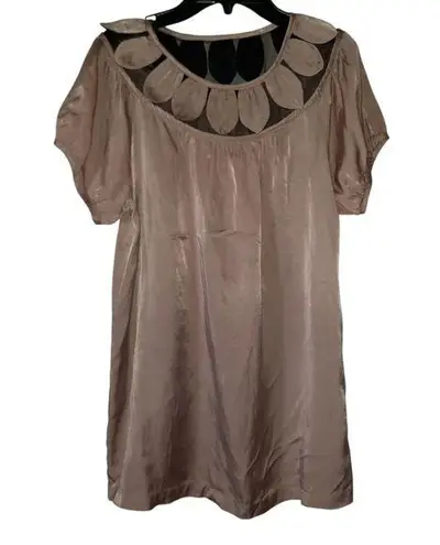 Arden B . Mauve Short Sleeves Blouse Size Medium