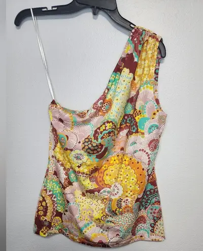 New La doublej Disco TopHoli in Skinny Jersey Pink Size XL