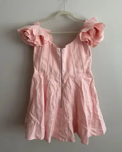 Bardot Sigma Mini Dress In Soft Pink