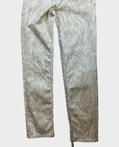 Hudson Jeans NWT Hudson Holly High Rise Straight‎ Jeans in Distorted Zebra