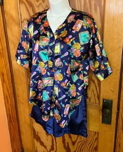 Vintage 80 colorful pajama set Purple