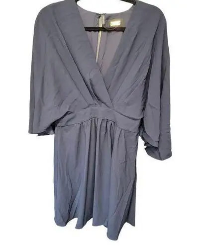 Alexia Admor Alexia Admore blue blouse size 10 NWT (b46)