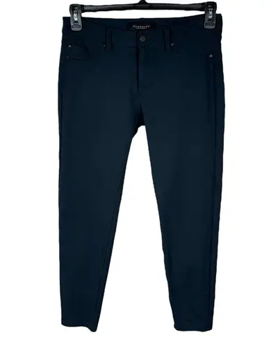 Liverpool Petite SZ 6/28 Cropped Skinny Pants Ponte Stretch Mid-Rise Zip-Fly