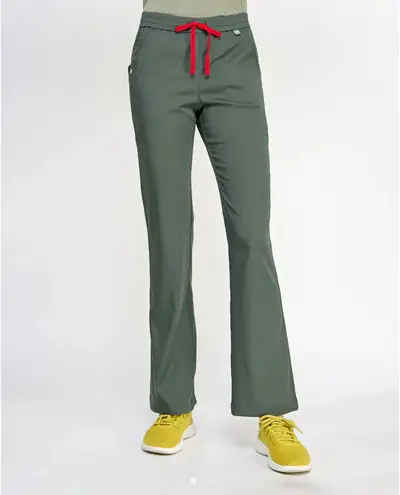 Mediclo TENCEL™ Bali Flare Scrub Pants Green Size M