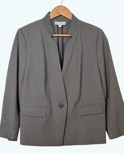 Nordstrom  Collection Blazer One Button Blazer Brown