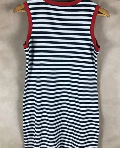 Ralph Lauren Vintage  Nautical Sailing Club Cotton Tank Dress Size Small