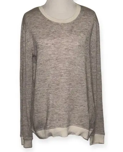 Wilfred aritzia women’s small berri crewneck sweater Tan