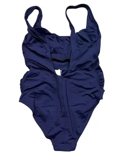 ANDIE NWT Maternity Ibiza One Piece Swimsuit Navy Blue Size S Women's Swimwear