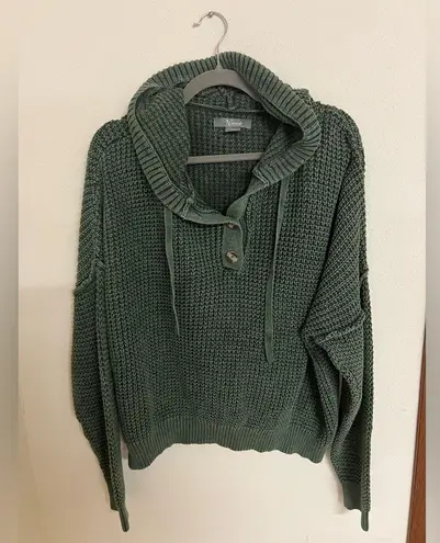 Natural Reflections Knit Hoodie Sweater size XL