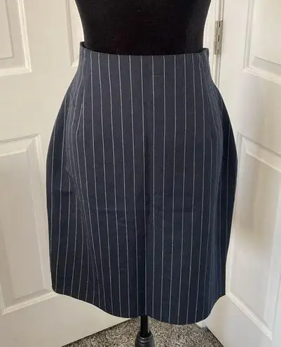 Dorothy Perkins Dark Navy Pinstripe Skirt.