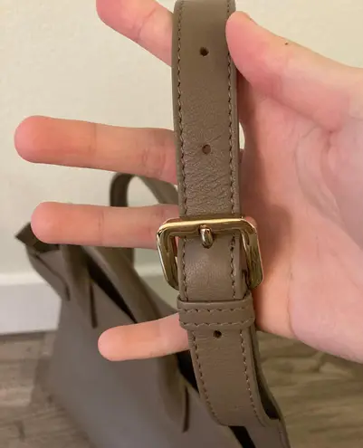 Furla Alice Top Handle Bag Taupe Pristine Condition