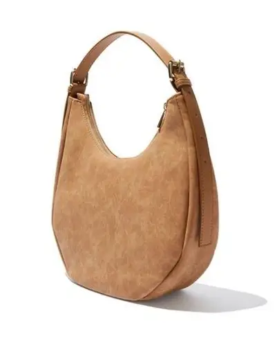 NWT 4th and Reckless Una Faux Suede Crescent Bag