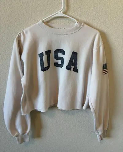 Brandy Melville USA Flag Sweater