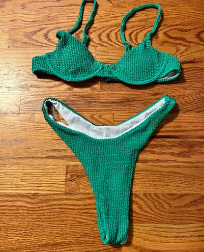 Bikini Set Green Size M