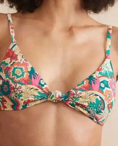 ANDIE Swim The Santorini Bikini Top in Paisley S