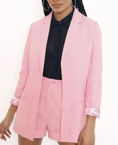 Blackmilk Pink Blazer Jacket Office Attire