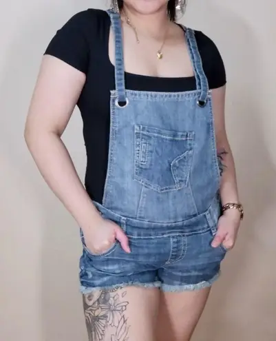 1st Kiss Blue Denim Overalls Relaxed Fit