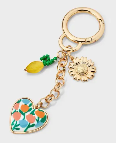 Mixed nwt Lemon and Floral Bag Charm