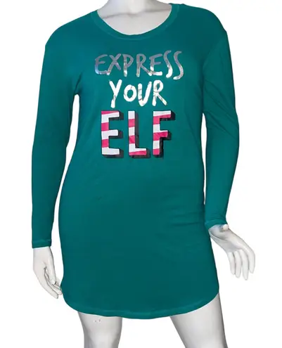 Xhilaration Express Your Elf Christmas Sleep Shirt