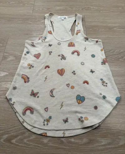 P.J. Salvage Sunshine On My Mind Emoji-Fun Tank & Shorts Set